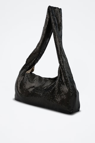 Bolso de lentejuelas Vika  - Negro