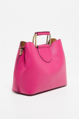 Bolso de piel Biana - Rosa