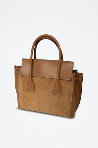 Bolso de nobuk Janebi - Marrón