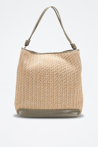 Bolso de piel Luzia  - Verde