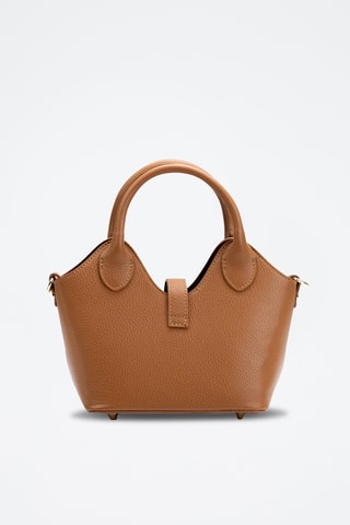Bandolera de piel Noho - Camel