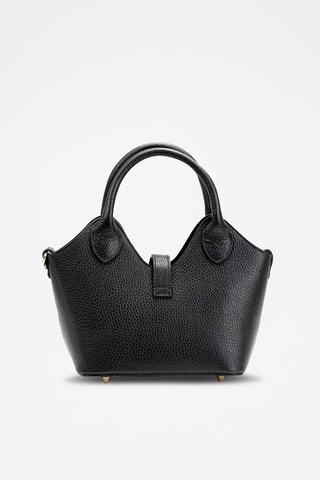 Bandolera de piel Noho - Negro