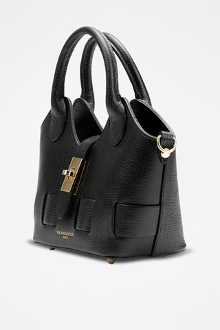 Bandolera de piel Noho - Negro