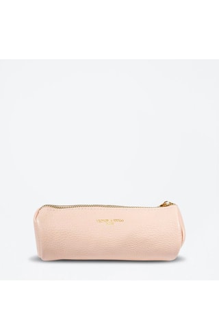Estuche de piel Laya - Rosa