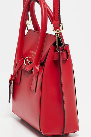 Bolso de piel Jany - Rojo