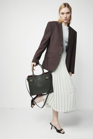 Bolso de piel Lorie  - Verde