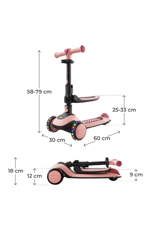 Trottinette évolutive 2-en-1 Halley 2 - Dès 12 mois - 50 kg