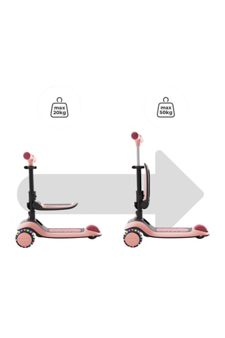 Trottinette évolutive 2-en-1 Halley 2 - Dès 12 mois - 50 kg
