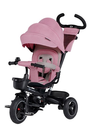 Tricycle 5 en 1 Stinstep - Rose et noir - Dès 9 mois