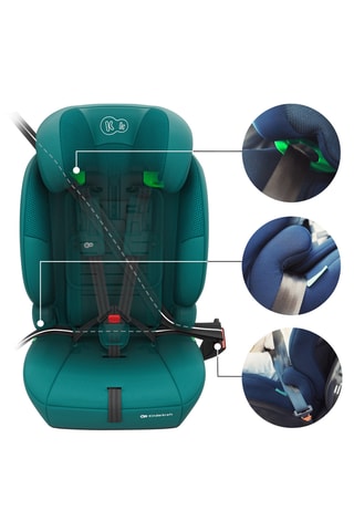 Siège-auto évolutif Comfort Up 2 Plus i-Size - De 15 mois à 12 ans - De 76 à 150 cm - Vert