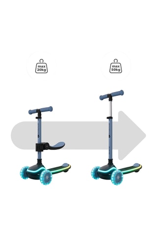 Trottinette 2-en-1 Raket Up - Dès 2 ans - 50 kg