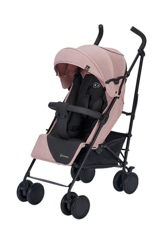 Poussette Siesta - Dès 6 mois - Jusqu'à 22 kg - Noir et rose