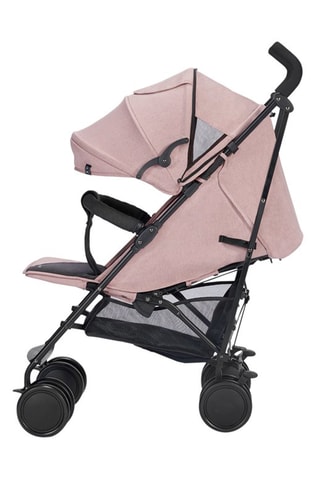 Poussette Siesta - Dès 6 mois - Jusqu'à 22 kg - Noir et rose