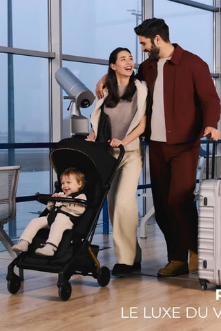 Poussette cabine Pilot 2 - Dès la naissance - Jusqu'à 22 kg - Noir