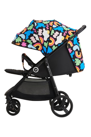 Poussette pliable Grande Plus - Dès la naissance - Jusqu'à 22 kg - Noir