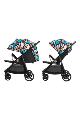 Poussette pliable Grande Plus - Dès la naissance - Jusqu'à 22 kg - Noir
