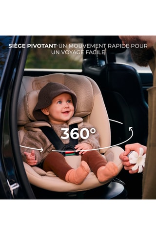 Siège-auto XPEDITION 3 i-Size - Jusqu'à 105 cm - Beige