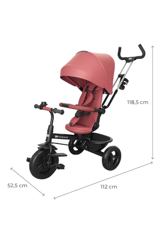 Tricycle évolutif Aston 2 Plus - Dès 9 mois - Jusqu'à 25 kg