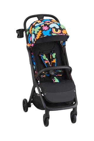 Poussette pliable Nubi 2 - Dès la naissance - Jusqu'à 22 kg - Noir