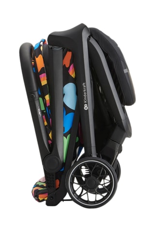 Poussette pliable Nubi 2 - Dès la naissance - Jusqu'à 22 kg - Noir