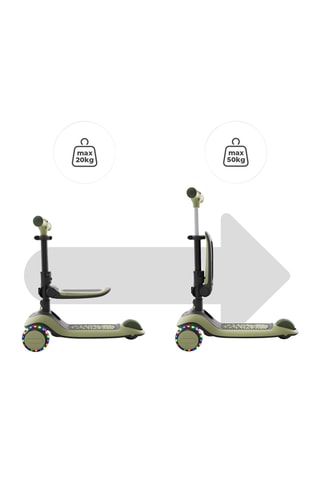 Trottinette évolutive 2-en-1 Halley 2 - Dès 12 mois - 50 kg