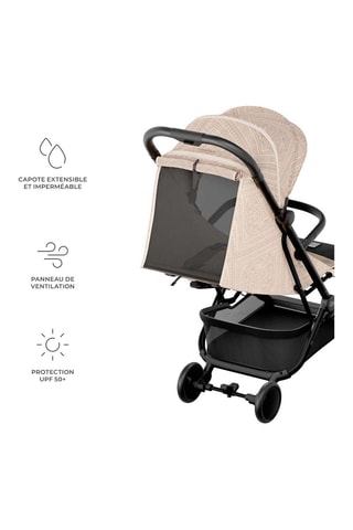 Poussette Pilot 2  - Dès la naissance - Jusqu'à 22 kg - Beige