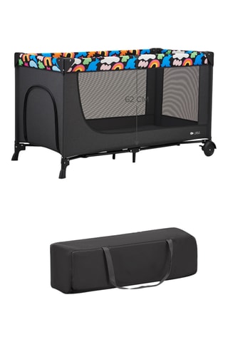 Lit parapluie Joy 2 - Jusqu'à 13 kg - Noir
