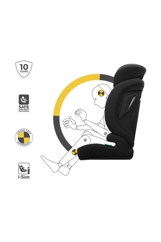 Siège-auto évolutif Comfort Up 2 Plus i-Size - De 15 mois à 12 ans - De 76 à 150 cm - Noir