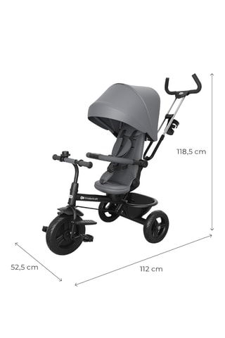 Tricycle évolutif Aston 2 Plus - Dès 9 mois - Jusqu'à 25 kg