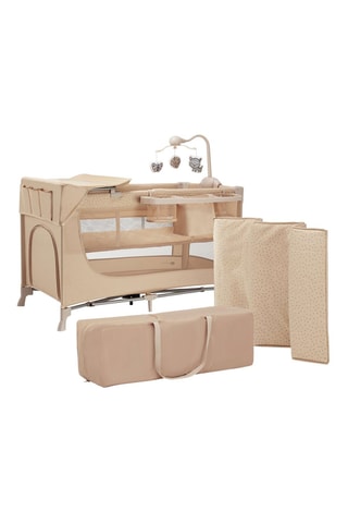 Lit 3-en-1 Joy 2 - Jusqu'à 1 an et 11 kg - Beige