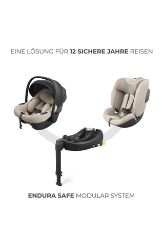 Siège-auto I-LITE avec base Endura Safe FX - De 40 à 87 cm - Beige