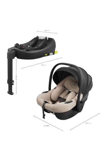 Siège-auto I-LITE avec base Endura Safe FX - De 40 à 87 cm - Beige