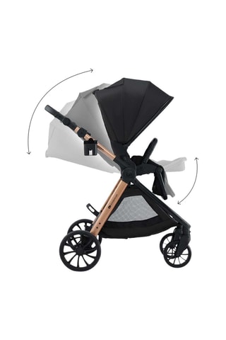Poussette Vesto 2 - Jusqu’à 4 ans - 22 kg - Noir