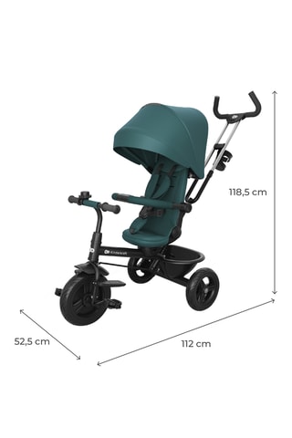 Tricycle évolutif Aston 2 Plus - Dès 9 mois - Jusqu'à 25 kg