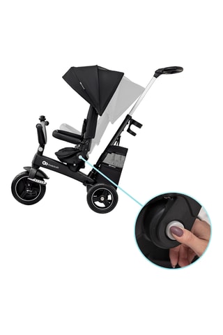Tricycle EasyTwist - Noir et gris - Dès 9 mois - Jusqu'à 25 kg