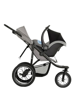 Poussette HELSI 2 - Dès la naissance - Jusqu'à 22 kg - Gris