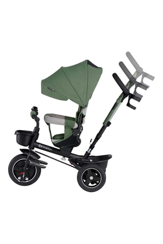 Tricycle Spinstep - Noir et kaki - Dès 9 mois - Jusqu'à 25 kg