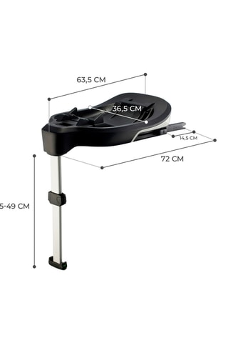 Base Mink FX - De 45 à 75 cm - Noir