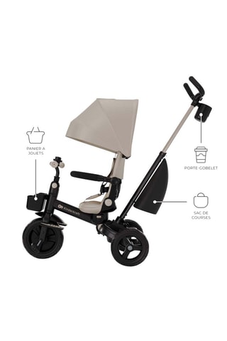 Tricycle Aveo 2 Plus  - Dès 9 mois - Jusqu'à 25 kg - Beige