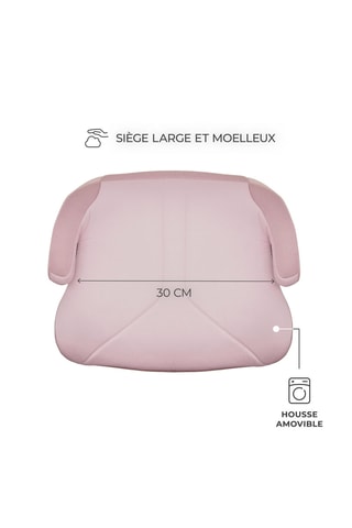 Siège auto I-Boost 2 - Dès 6 ans - De 125 à 150 cm - Rose