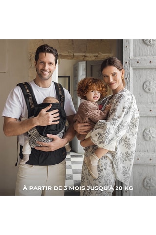 Porte-bébé Huggy - Dès 3 mois - Jusqu’à 20 kg - Beige