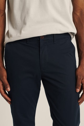 Pantalón chino slim fit - Azul marino