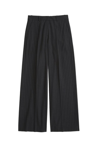 Broek Wide Legs - Zwart