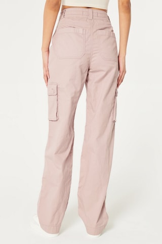 Cargobroek Hoge Taille - Roze