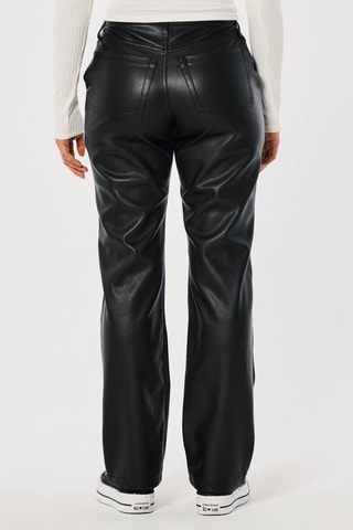 Broek Hoge Taille - Zwart