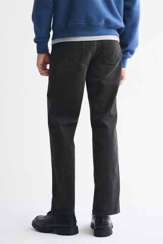 Vaquero relaxed fit straight - Negro