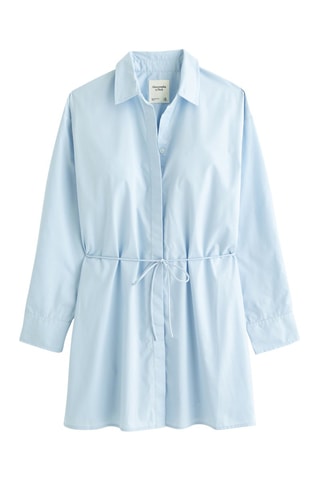 Blouse-jurk - Hemelsblauw