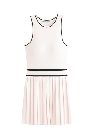 Vestido recto - Crudo