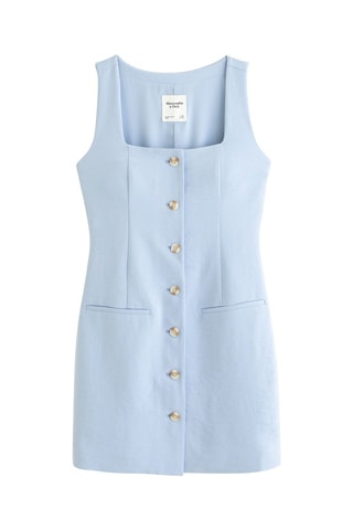 Vestido recto - Celeste