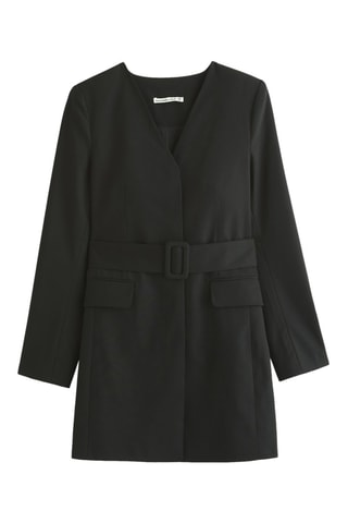 Vestido recto - Negro